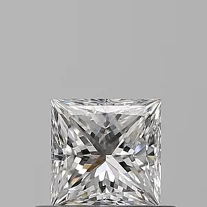 0.51ct PRINCESS E VS2 Natural diamond