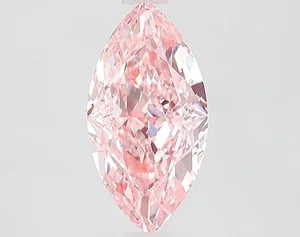 2.01ct MARQUISE Fancy Vivid Pink VS1 Coloured Lab diamond