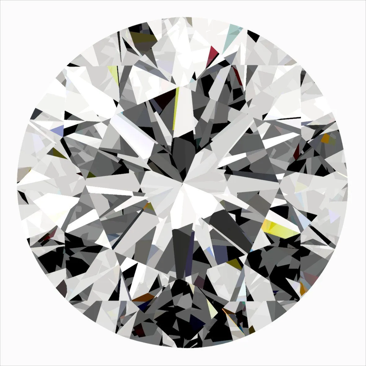 0.30ct ROUND H VS2 Natural diamond