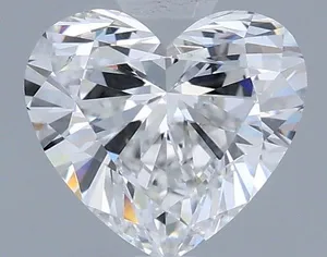 1ct HEART D VS2 Lab diamond