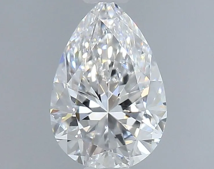 0.32ct PEAR D VVS2 Natural diamond