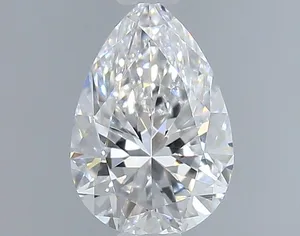 0.32ct PEAR D VVS2 Natural diamond