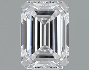 0.32ct EMERALD D VVS1 Natural diamond