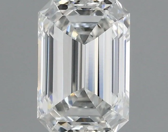 0.65ct EMERALD F VVS2 Lab Grown diamond