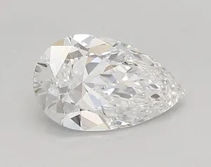 0.87ct PEAR D VVS1 Lab diamond