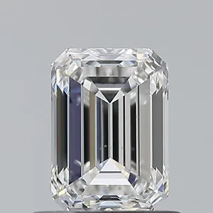 0.8ct EMERALD F VS2 Natural diamond
