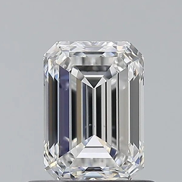 0.8ct EMERALD F VS2 Natural diamond