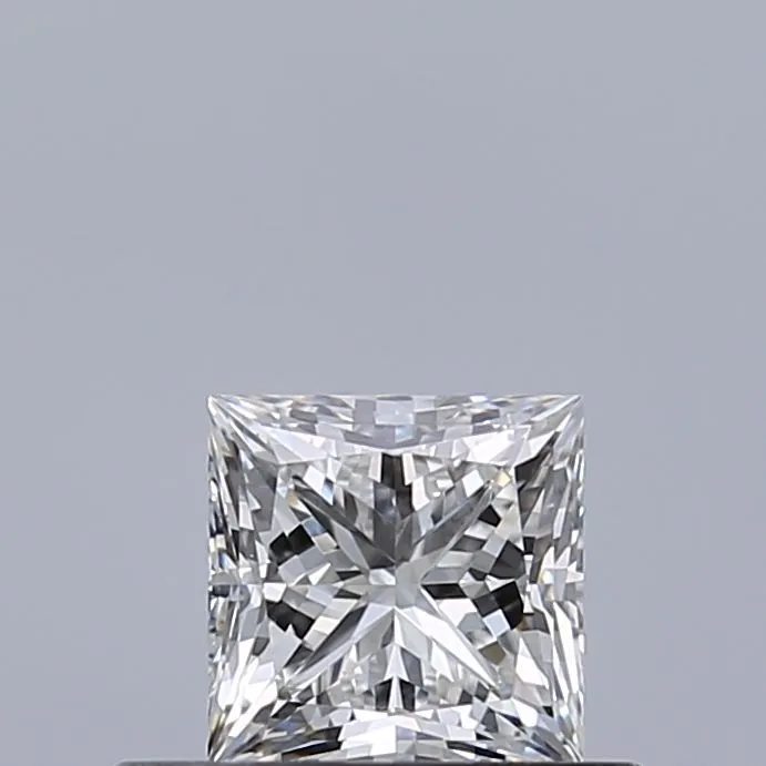 0.43ct PRINCESS F VVS2 Natural diamond