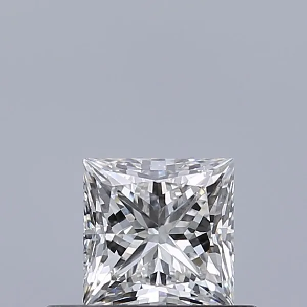 0.43ct PRINCESS F VVS2 Natural diamond