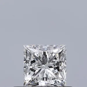 0.43ct PRINCESS F VVS2 Natural diamond