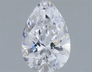 0.46ct PEAR D VVS2 Natural diamond