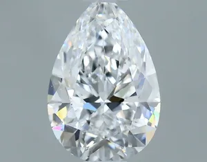 0.5ct PEAR D VS2 Natural diamond