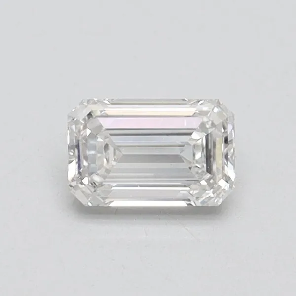 0.42ct EMERALD F VS1 Lab diamond