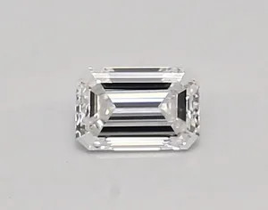 0.42ct EMERALD D VVS1 Lab diamond