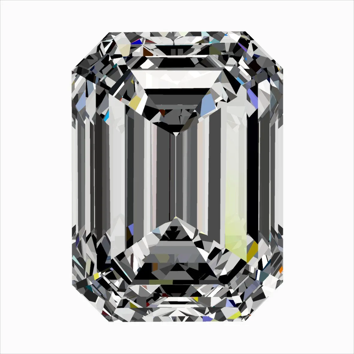 0.31ct EMERALD E VVS1 Natural diamond
