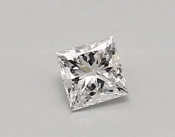 0.37ct PRINCESS D VVS2 Lab diamond
