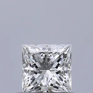 0.43ct PRINCESS D VVS2 Natural diamond