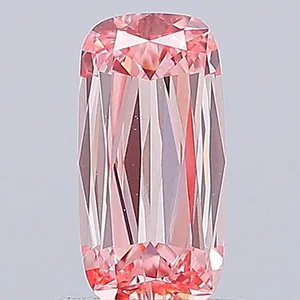 1.06ct RADIANT Fancy Intense Pink VS1 Coloured Lab diamond