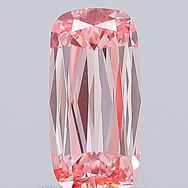 1.06ct RADIANT Fancy Intense Pink VS1 Coloured Lab diamond