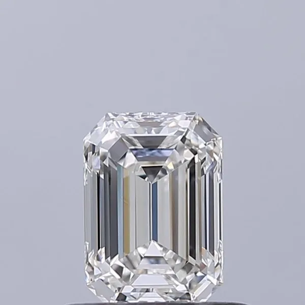 0.54ct EMERALD F VVS2 Natural diamond