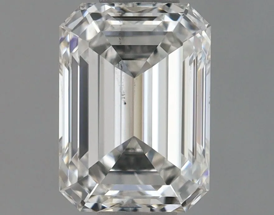 0.74ct EMERALD F SI1 Lab Grown diamond