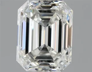 0.57ct EMERALD H VVS1 Natural diamond