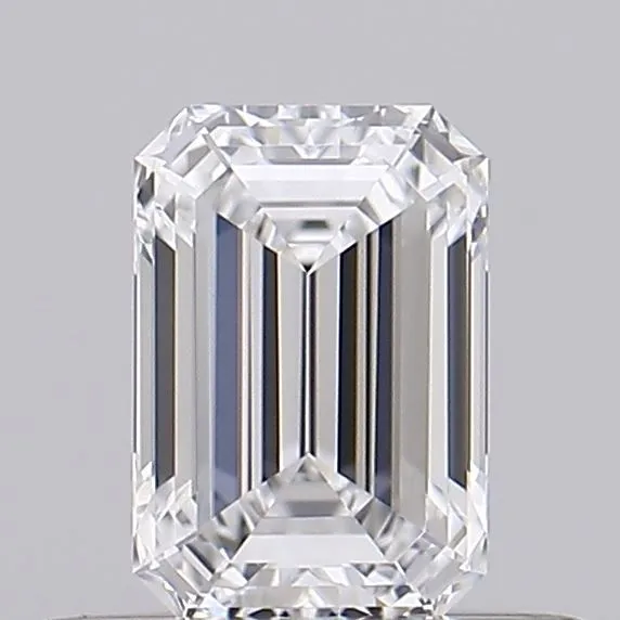 0.47ct EMERALD D VVS2 Lab Grown diamond