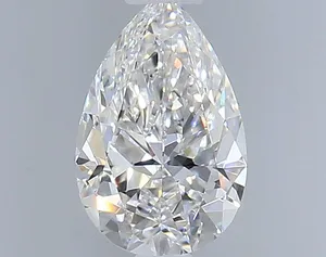 0.4ct PEAR F VVS1 Natural diamond