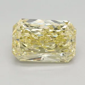 1.01ct RADIANT Fancy Intense Yellow VS1 Coloured Lab diamond