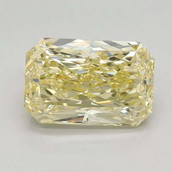 1.01ct RADIANT Fancy Intense Yellow VS1 Coloured Lab diamond
