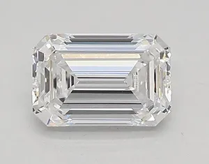 0.68ct EMERALD D VVS2 Lab diamond