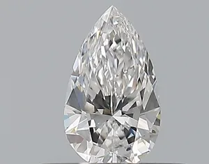 0.31ct PEAR D IF Natural diamond