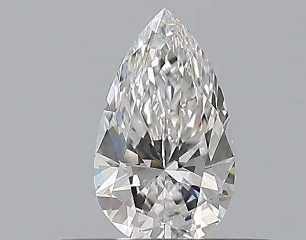 0.31ct PEAR D IF Natural diamond
