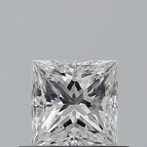 0.52ct PRINCESS F VS1 Natural diamond