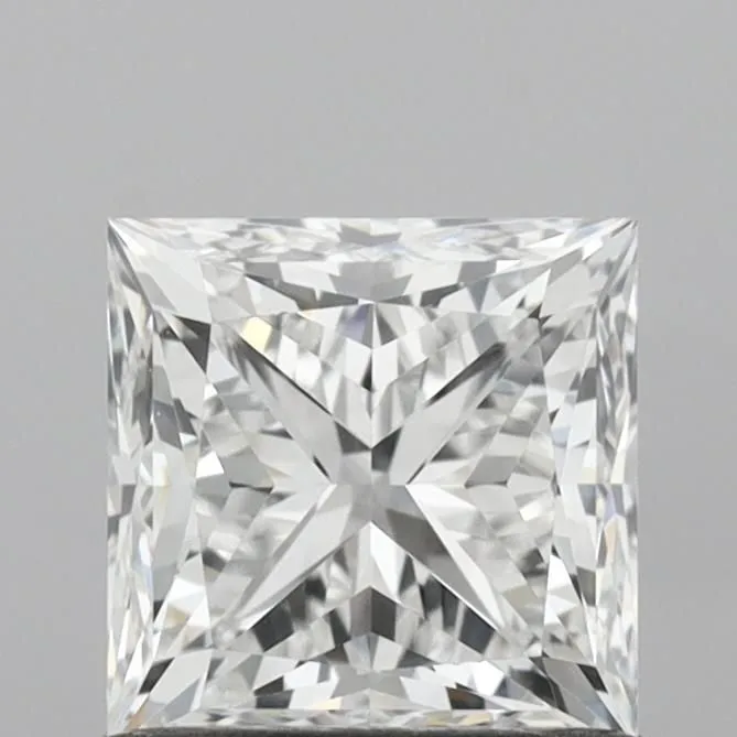 1.02ct PRINCESS F VVS1 Natural diamond