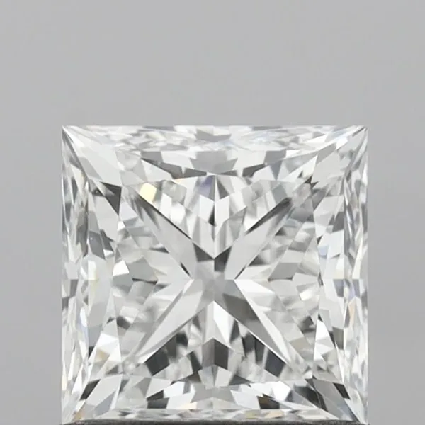 1.02ct PRINCESS F VVS1 Natural diamond