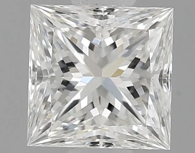 0.51ct PRINCESS F IF Natural diamond