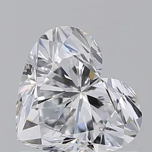 0.91ct HEART D VS2 Natural diamond