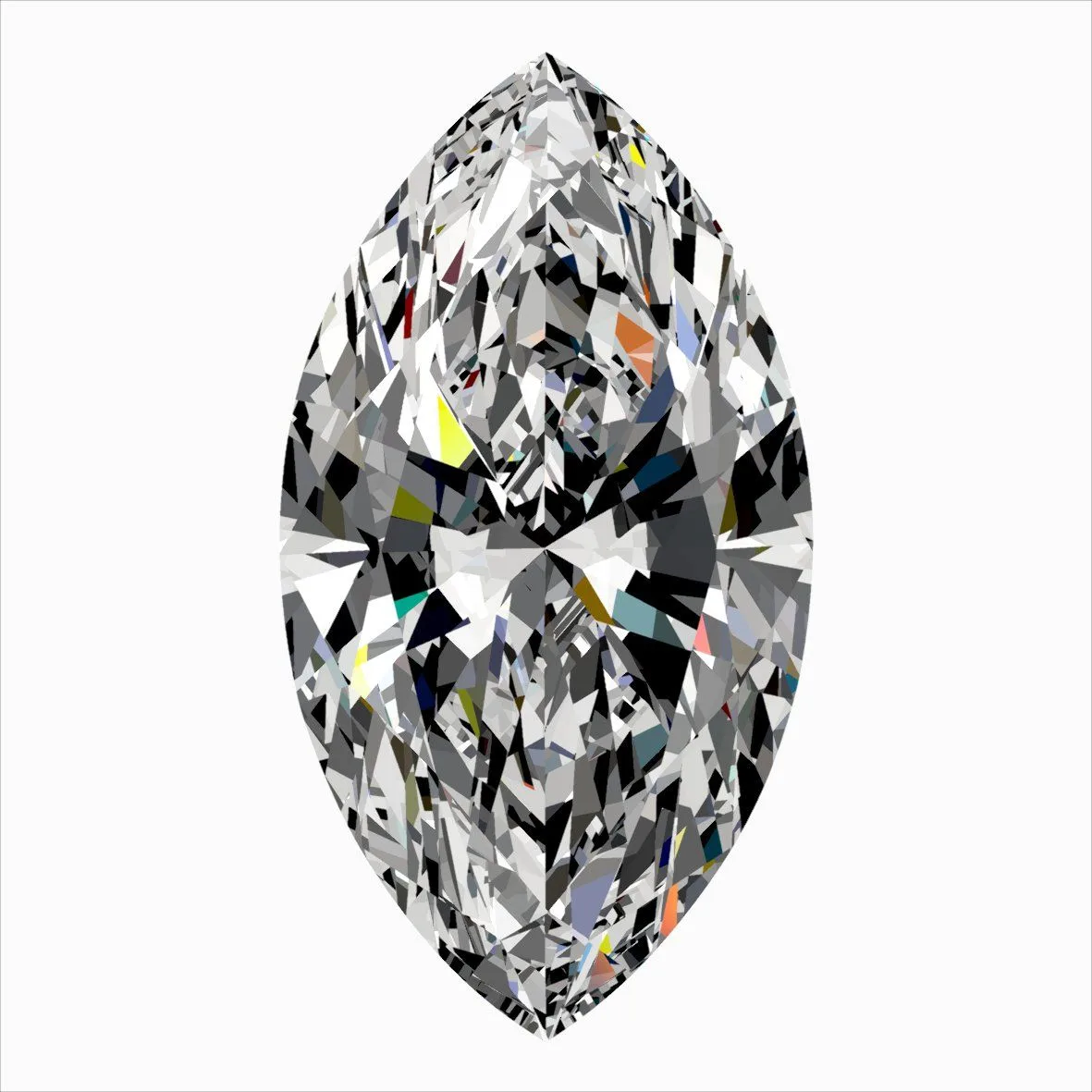 0.40ct MARQUISE E VS2 Natural diamond