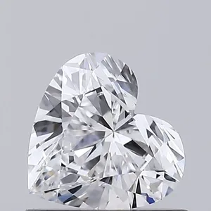 0.52ct HEART D IF Lab diamond
