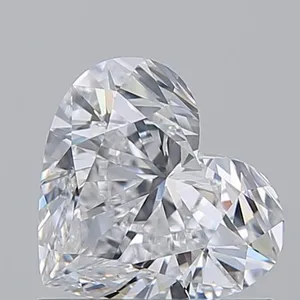 0.9ct HEART D VVS2 Natural diamond