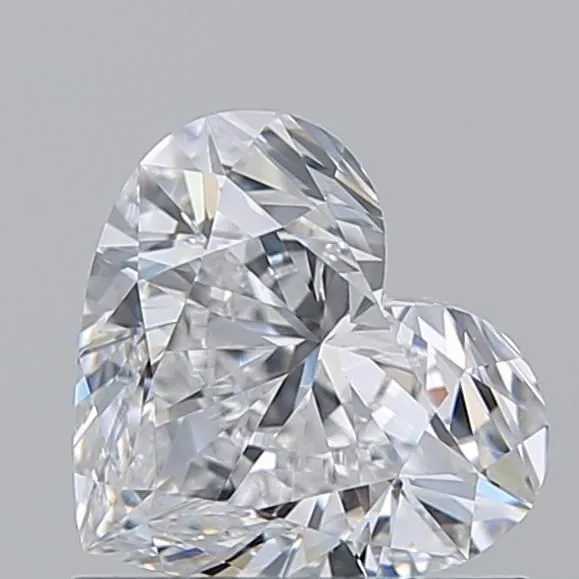 0.9ct HEART D VVS2 Natural diamond