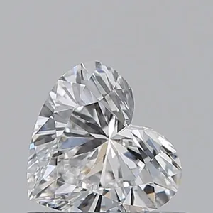 0.5ct HEART E VVS2 Natural diamond