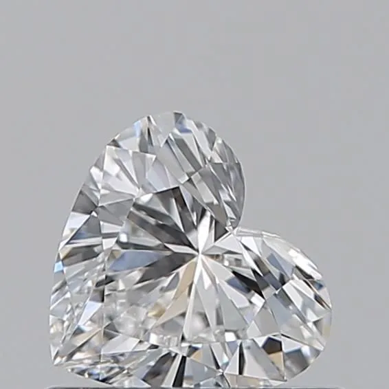0.5ct HEART E VVS2 Natural diamond