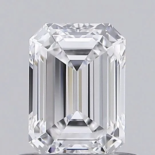 0.59ct EMERALD D IF Lab diamond