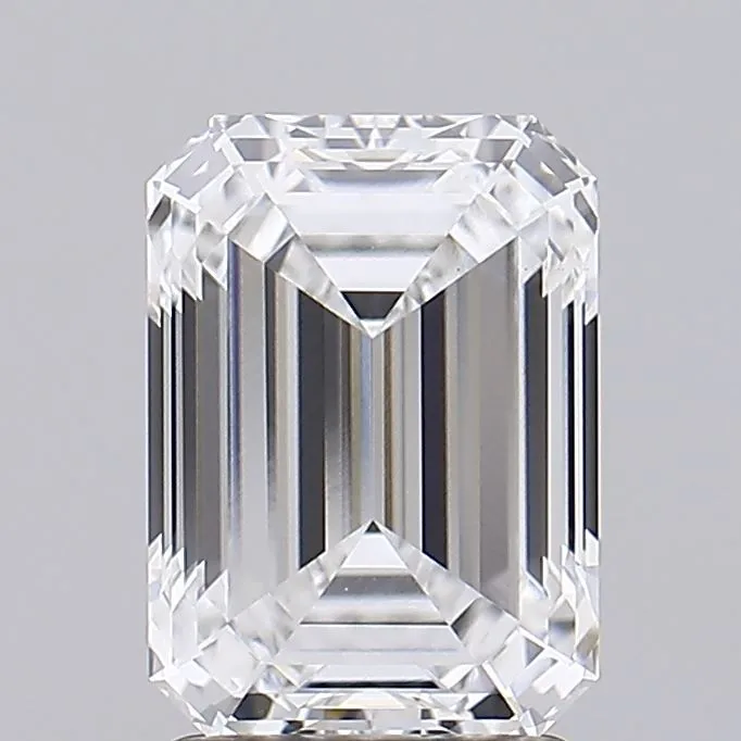 0.50ct EMERALD F VS1 Lab Grown diamond