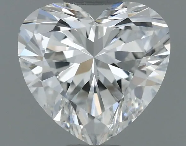 0.4ct HEART F SI1 Natural diamond
