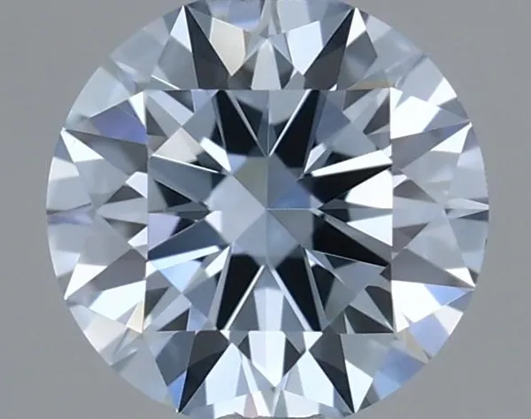 0.36ct ROUND Fancy Light Blue VVS1 Coloured Lab diamond