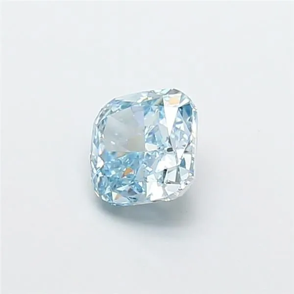 1.03ct CUSHION Fancy Intense Blue VS2 Coloured Lab diamond