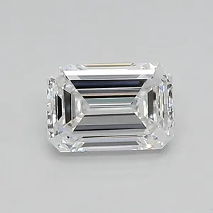 0.57ct EMERALD D VVS2 Lab diamond